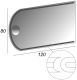 Зеркало с LED подсветкой Cezares 120x80 Soho 45030
