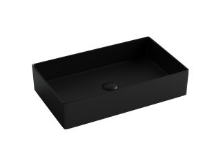 Раковина Ceramicanova Элемент (Element) CN6070MB 60 см чёрный матовый