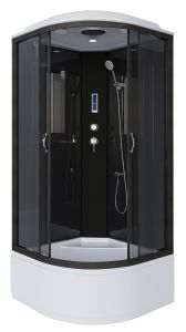 Душевая кабина Niagara NG-6508-14P 90x90см чёрный/тонированное