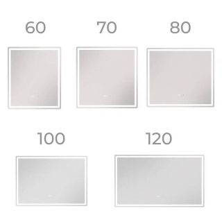 Зеркало с подсветкой Vigo Geometry Luxe 208 60 см