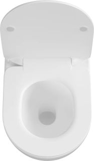 Унитаз подвесной AQUAme AQM2002PRO безободковый белый