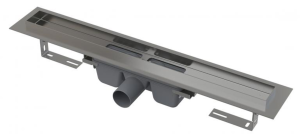 Душевой лоток AlcaPlast с порогами для цельной решетки 30см хром APZ6-300