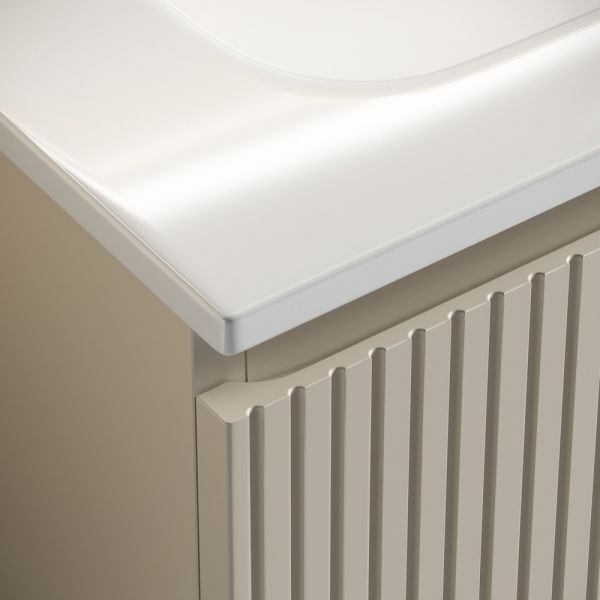 Подвесная тумба под раковину Sancos Snob T SNT120CE 120см Beige Soft