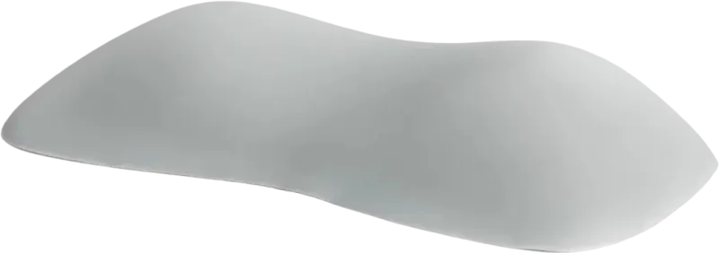 Подголовник для ванны Milleau Vanilla 29.011 прозрачный