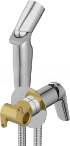 Смеситель с гигиеническим душем Cersanit FLAVIS встраиваемый, однорычажный 64104
