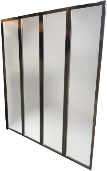 Шторка для ванной Ceruttispa Bouna 131x139