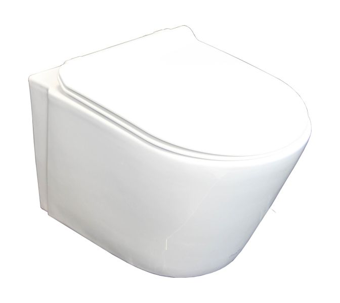 Подвесной безободковый унитаз Ceruttispa Ortler aria CT7182
