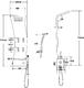 Панель ADIGE W душевая Cerutti SPA CT8979