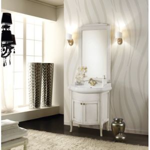 Зеркало Cezares 65x110 Bianco Patinato Classico LOR70/03.03