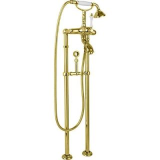 Напольный смеситель для ванны, золото Cezares MARGOT-VDPS-03/24-Bi