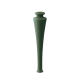 Ножки для мебели комплект 2 штуки Cezares Tiffany 40418 Verde opaco