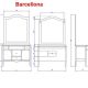 Тумба под раковину Cezares BAR.BA.601