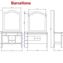 Зеркало Cezares 110x115 Barsellona BAR.SP.601