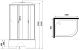 Душевая кабина Niagara NG-2310-14LF с гидромассажем 120x80см серебро/матовое