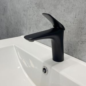 Смеситель для раковины Comforty чёрный матовый FC074A-CMT