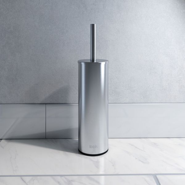 Щётка для унитаза IDDIS Optima Home напольная сатин BRUBR0i47