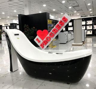 Акриловая ванна Gemy RF1253BG 238x88x143