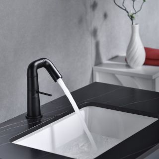 Смеситель для раковины Haiba HB10813-7 чёрный матовый