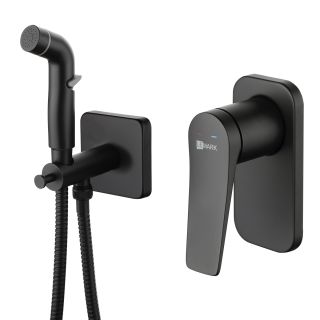 Гигиенический душ со смесителем Lemark Bronx LM3719BL чёрный Гигиенический душ со смесителем Lemark Bronx LM3719BL чёрный