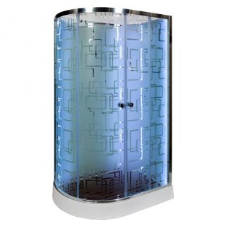 Душевая кабина Deto ЕМ1511 R N LED 110х80х208 см Душевая кабина Deto ЕМ1511 R N LED 110х80х208 см