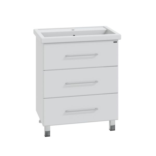 Напольная тумба под раковину Санта Омега 207039 70 см белый