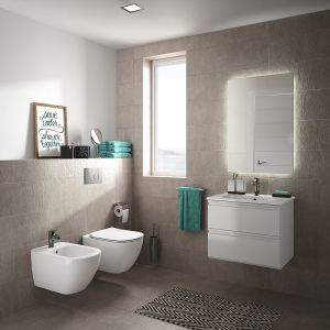 Чаша подвесного унитаза Ideal Standard Tesi (T355101) безободковый, с микролифтом