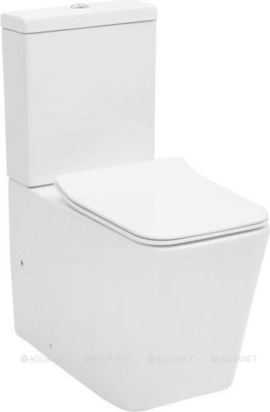 Унитаз-компакт Aquanet Rimless Tavr-C1 BL-103N-TPT 203346 белый