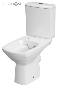 Унитаз Cersanit Carina New Clean On S-KO-CAR011-3/5-COn-S-DL-w SLIM с микролифтом