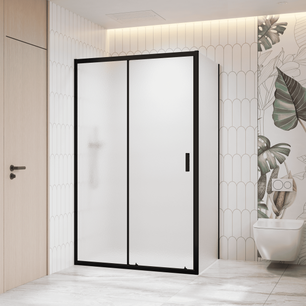 Душевой уголок RGW CL-133B (CL-13B + Z-03B) 060913358-44 150x80 см чёрный