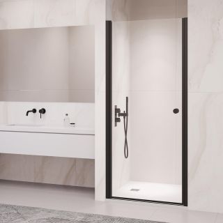 Душевая дверь RGW PA-03B NEW 54080308-14 80 см профиль чёрный стекло прозрачное