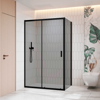 Душевой уголок RGW CL-133B (CL-13B + Z-03B) 060913348-34 140x80 см чёрный Душевой уголок RGW CL-133B (CL-13B + Z-03B) 060913348-34 140x80 см чёрный