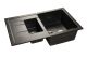 Мойка кухонная GranFest Чёрная Quadro Q-775 KL чер