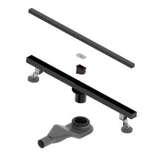 Душевой лоток RGW SDR-51B 76215180-04 80 см чёрный Душевой лоток RGW SDR-51B 76215180-04 80 см чёрный