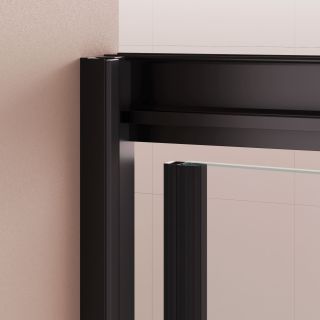 Душевая дверь RGW PA-02B NEW 41080212-14 120 см профиль чёрный стекло прозрачное