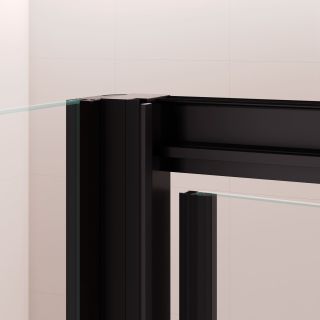 Душевой уголок RGW PA-44B PA-02B + Z-050-1B 41084419-014 120x90 см профиль чёрный стекло прозрачное