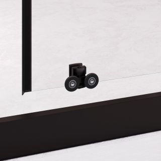 Душевой уголок RGW PA-74B PA-14B + Z-050-2B 410874187-14 180x70 см профиль чёрный стекло прозрачное