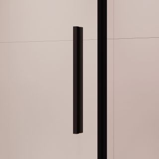 Душевой уголок RGW LE-41B LE-12B + Z-050-2B 34124180-014 100x80 см профиль чёрный стекло прозрачное