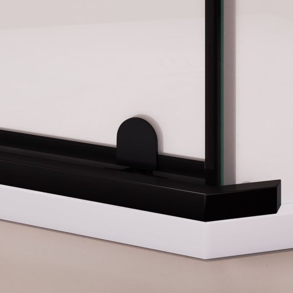 Душевой уголок RGW PA-081B 35088100-24 100x100 см профиль чёрный стекло матовое-сатинат