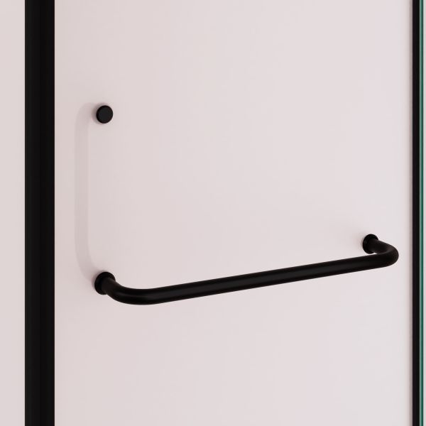 Душевой уголок RGW PA-081B 35088100-24 100x100 см профиль чёрный стекло матовое-сатинат