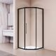 Душевой уголок RGW PA-86B 38088600-14N 100x100 см профиль чёрный стекло прозрачное