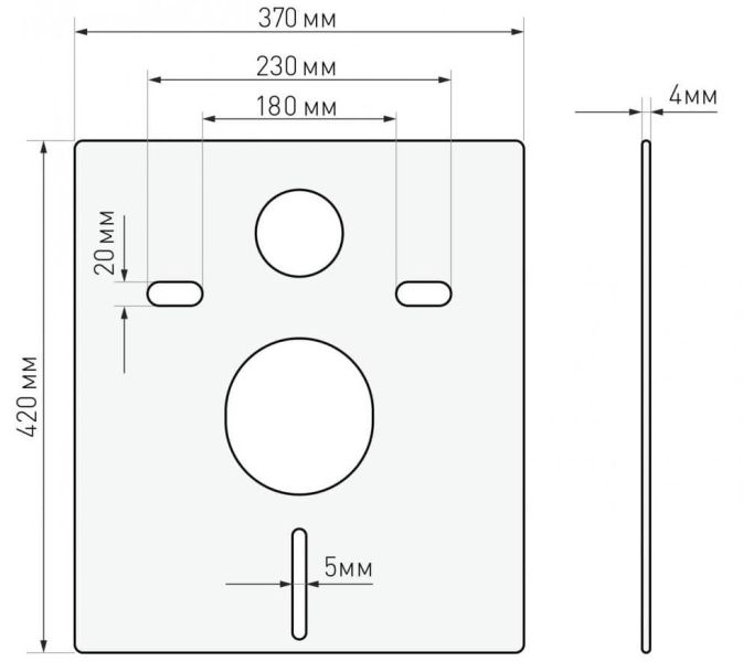 Инсталляция для унитаза Berges ATOM 410 кнопка soft touch чёрный 040332