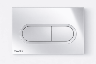 Ravak Кнопка инсталляционная Chrome сатин X01454