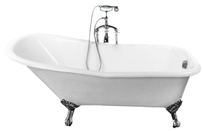 Чугунная ванна Elegansa Schale Chrome Н0000202 170х75