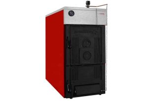 Напольный твердотопливный котёл Protherm 0010018860 Бобёр 20DLO кВт-18 чугунный с открытой камерой сгорания