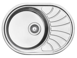 Кухонная мойка IDDIS Suno SUN65SDi77S с сифоном 65см сталь Кухонная мойка IDDIS Suno SUN65SDi77S с сифоном 65см сталь