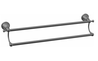 Полотенцедержатель Rose RG1927T 67см пепельный Полотенцедержатель Rose RG1927T 67см пепельный