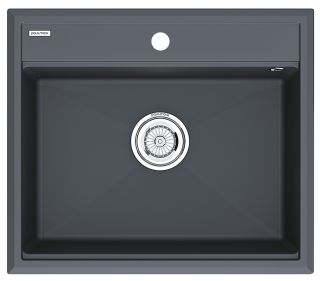 Мойка кухонная Paulmark Stepia PM115951-DG графит Мойка кухонная Paulmark Stepia PM115951-DG графит