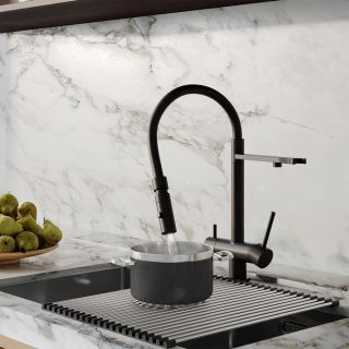 Смеситель для кухни IDDIS Ace ACEBLFFi05 чёрный матовый Смеситель для кухни IDDIS Ace ACEBLFFi05 чёрный матовый