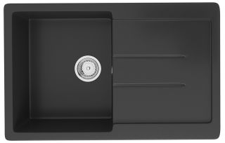 Кухонная мойка Ulgran Classic U-507-344 ультра-чёрный Кухонная мойка Ulgran Classic U-507-344 ультра-чёрный