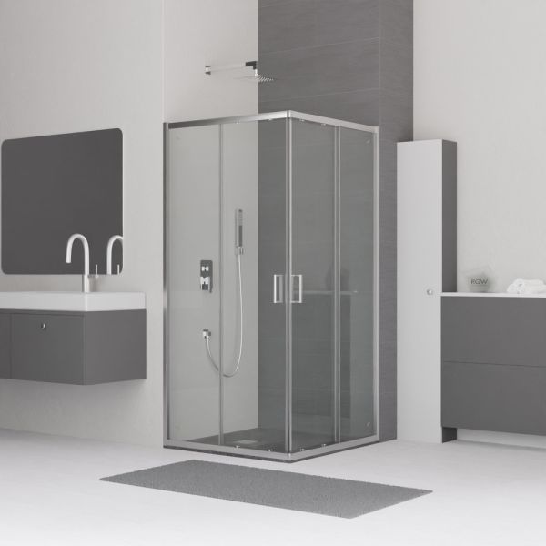 Душевой уголок RGW CL-34 32093400-11 100x100см хром
